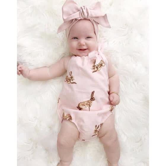 rabbit jumpsuit baby