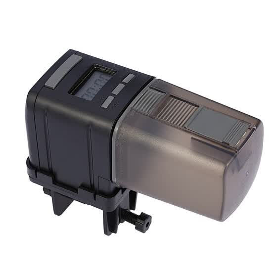Shop Lcd Automatic Fish Feeder Aquarium Tank Auto Food Timer