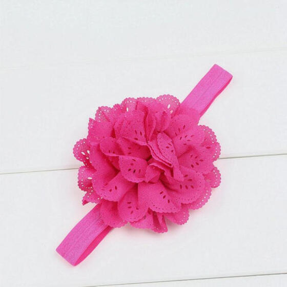 1pc Baby Girls Toddler Lace Flower Headband Accessories Hair Band Headwear Kids