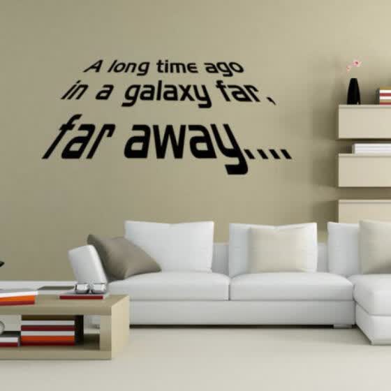 Shop Removable Star Wars Wall Sticker Living Room Mural