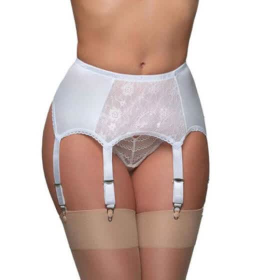 Shop Sexy Women S Lace High Waist Stockings Garter Belt Suspender