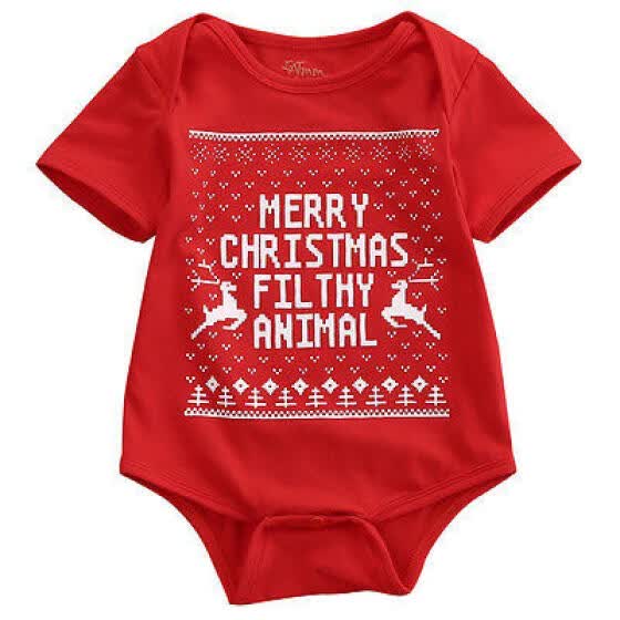 first christmas romper