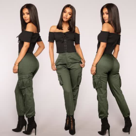 long cargo trousers