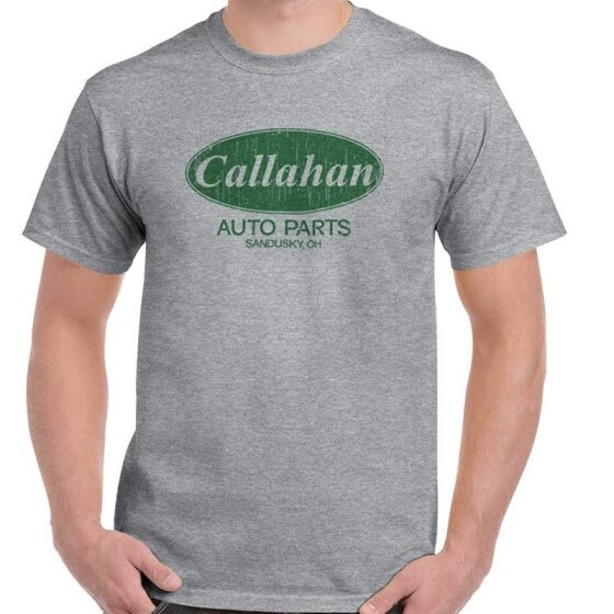 callahan auto parts t shirt
