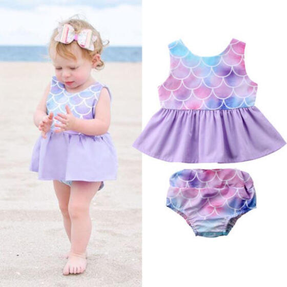 mermaid baby grow