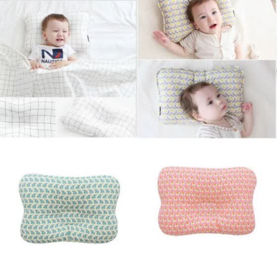 Shop Fashion Infant Baby Pillow Prevent Anti Roll Flat Head Neck