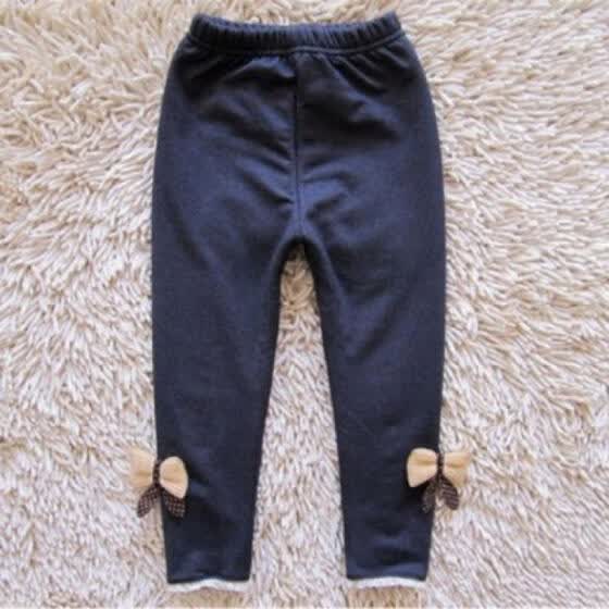 baby velvet leggings