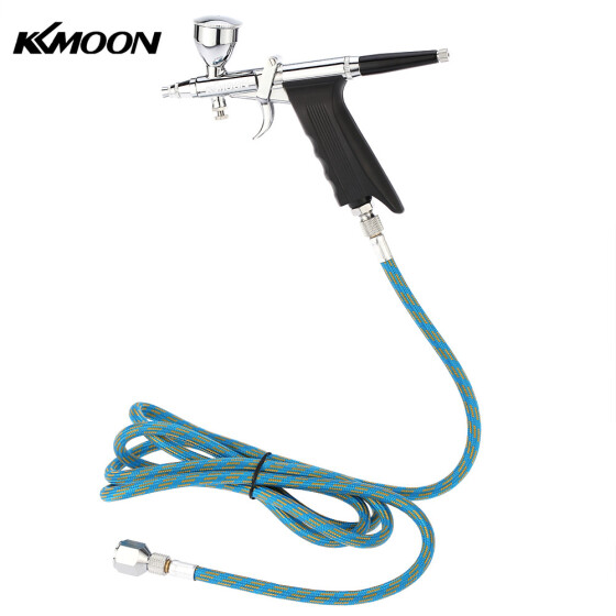 0.3// 0.5// 0.8mm Nozzle Dual Action Gravity Feed Airbrush Paint Spray Gun Cup Set