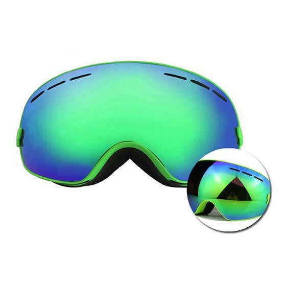 spherical snow goggles