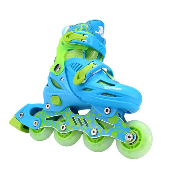 Shop Kids Skateboard Protective Gear Set Glittery Inline Roller Skates ...