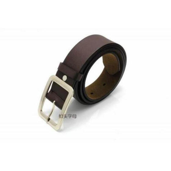 Men Casual Pin Buckle Waist Strap Belts PU Leather Waistband Dress Belt Gift