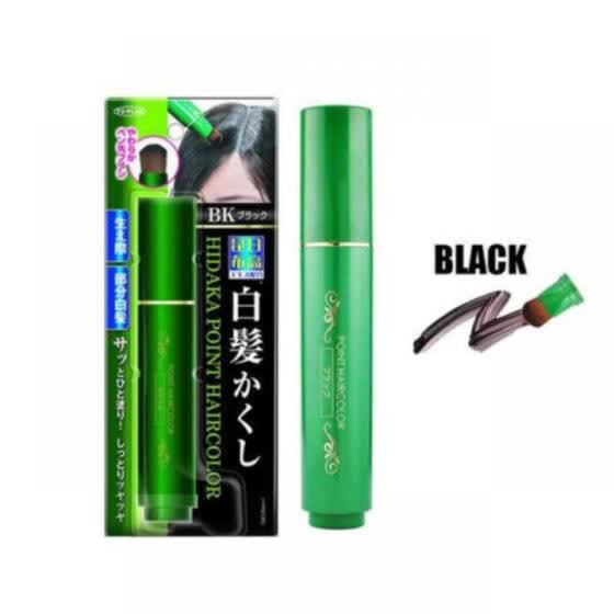 Shop Natural Herb White Hair Cover Pen Long Lasting Brown Black