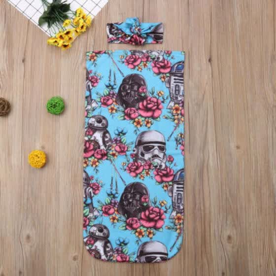 Shop Baby Girl Swaddle Wrap Soft Comfort Plush Blanket Swaddling
