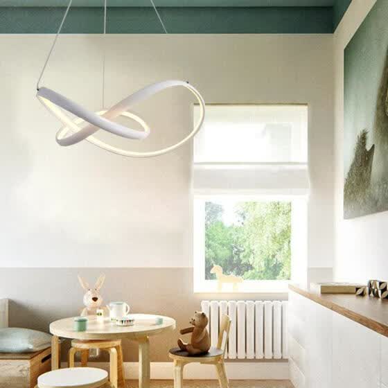 Shop Modern Nature White Led Pendant Light Chandelier