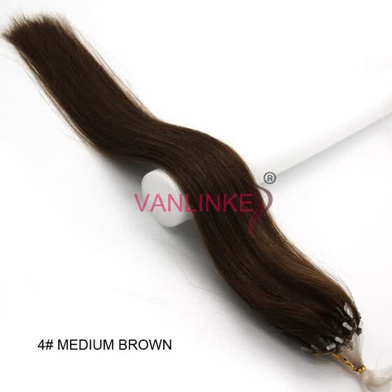 Shop Micro Ring Beads Easy Loop Tip Women S Human Hair Extensions