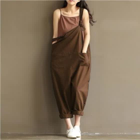 cotton jumpsuit dress