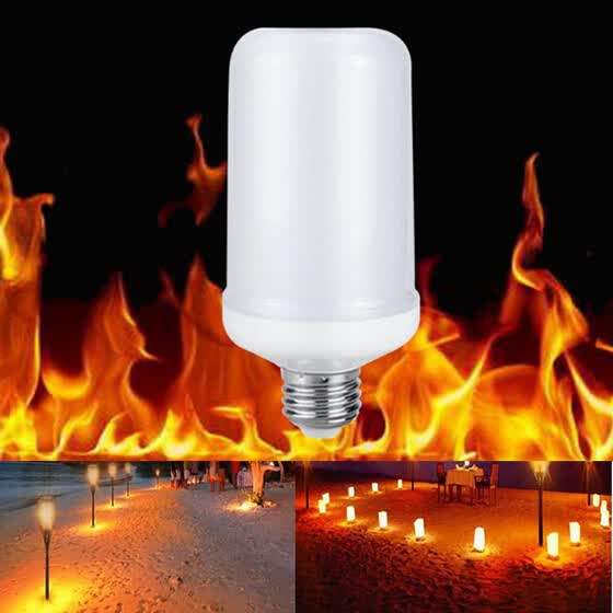 Shop Sencart E27 5w Led Burning Light Flicker Flame Lamp Bulb Fire