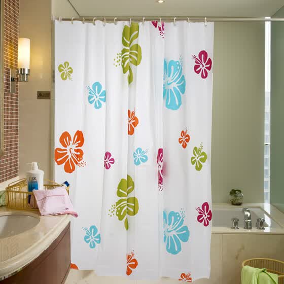 Shop Curtain Shower Curtain Set Free Punch Multi Purpose Multi