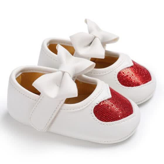 baby girl crib sneakers