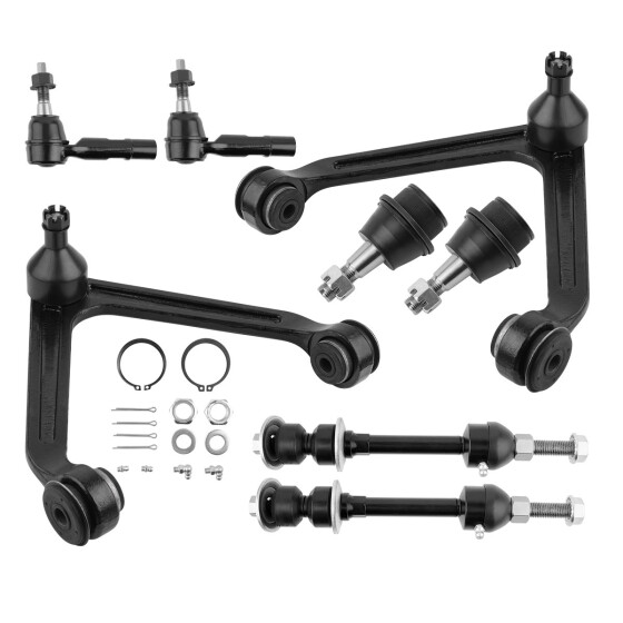 8Pc New Suspension kit for Chrysler Dodge Control Arm Inner & Outer Tie ...