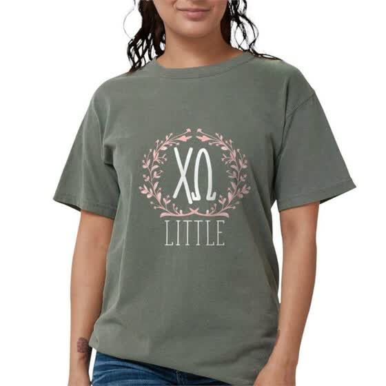 Shop Cafepress Chi Omega Letters Litt Womens Comfort Colors