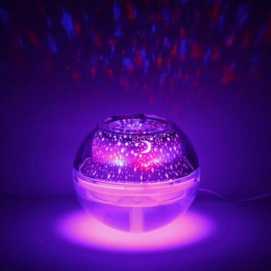 Shop 500ml Humidifier Night Light Projector Lights
