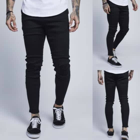 mens stretchy skinny jeans