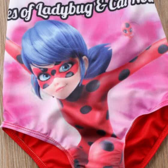 ladybug swimming costume