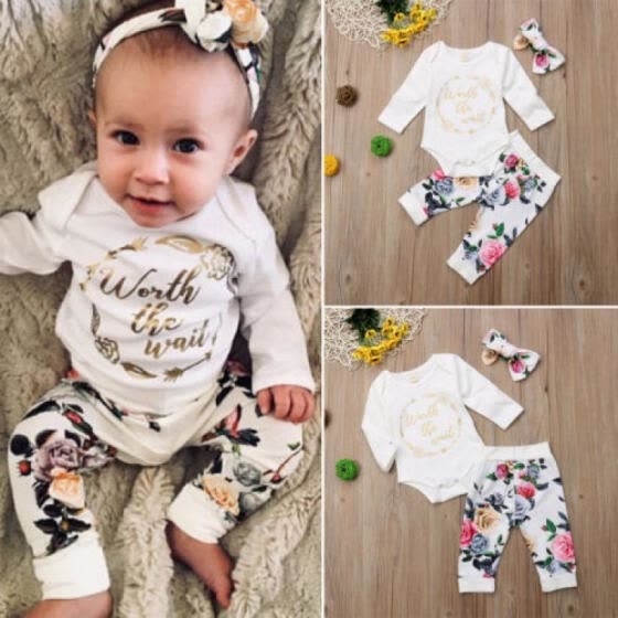 Shop Newborn Baby Girl Floral Clothes 