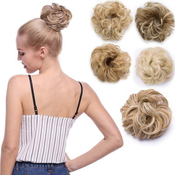 Shop Synthetic Hair Bun Extensions Messy Hair Scrunchies Hair