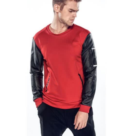 Shop Men S Slim Fit O Neck Long Sleeve Muscle Tee Shirts Casual T