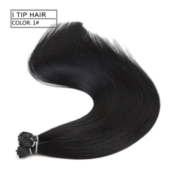 Shop Amazing Star Straight Brazilian Human Hair Fusion Hair I Tip