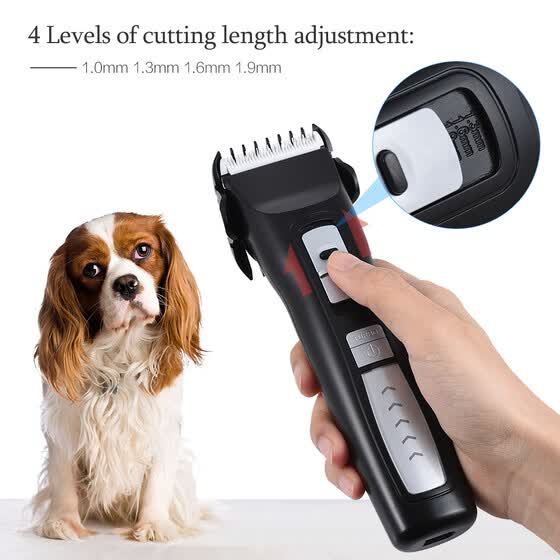 Shop Dog Grooming Clippers Cordless Rechargeable Quiet Pet Hair