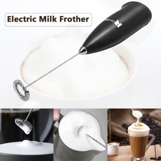 Electric Milk Frother Automatic Handheld Foam Maker for Egg Latte Cappuccino Hot Chocolate Matcha Home Kitchen Coffee Tool