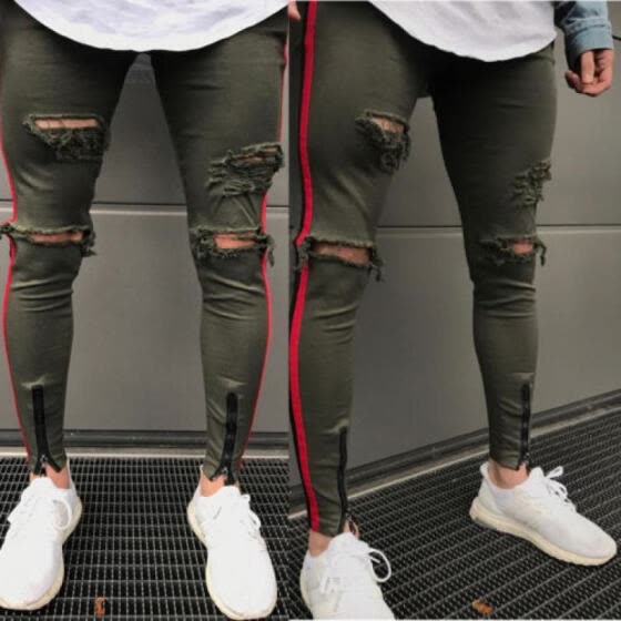 jogger ripped
