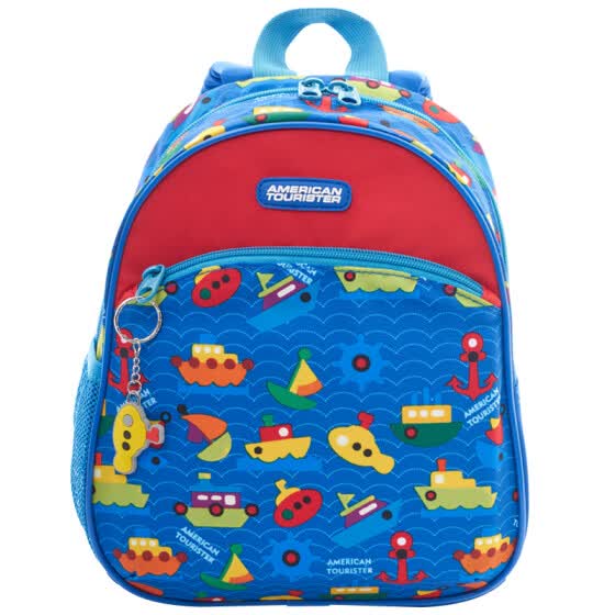 american tourister bags blue colour