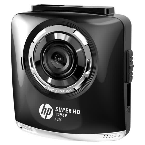  HP F520 DVR Тахограф с высокой чёткостью 1296p 150° широкоугольный   F2.0 большая диафрагма 