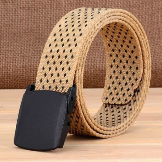 long canvas belt