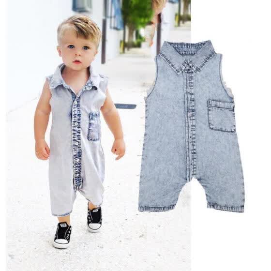 newborn denim outfit