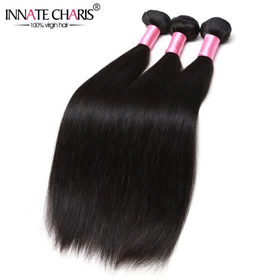 Shop Innate Charis Indian Virgin Hair Straight 4pcs Lot Raw Indian