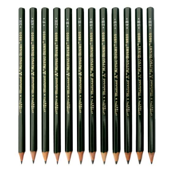 f drawing pencil