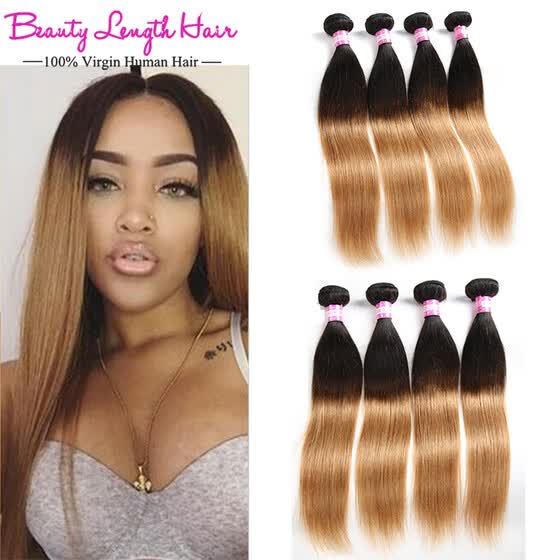 Shop Ombre Malaysian Virgin Hair Ombre Malaysian Straight Hair 4