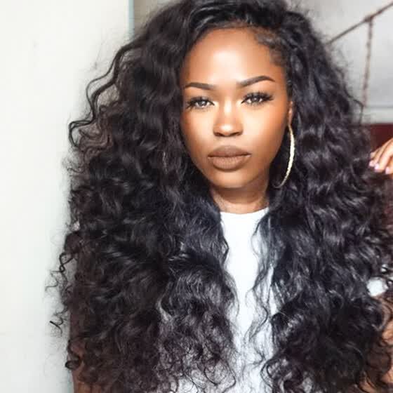 Shop Indian Deep Wave Virgin Hair Indian Deep Wavy Curly Hair 7a