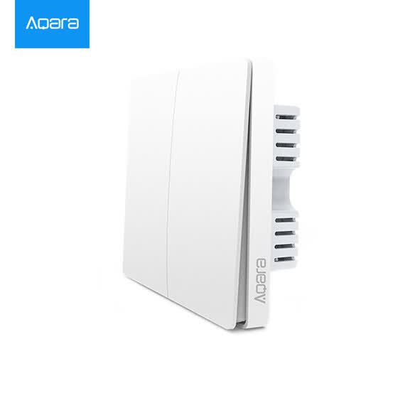 Shop Xiaomi MIJIA Aqara Smart <b>Wall Switch</b> (<b>single</b> fire double key ...