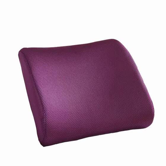 Shop Yinglite Purple Mesh Type Memory Foam Back Cushion 32x 32 X