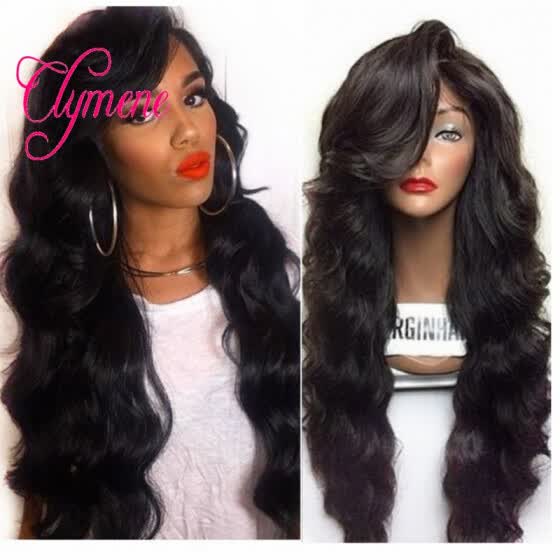Shop Clymene Hair 180 Density Glueless Full Lace Wigs With Bangs