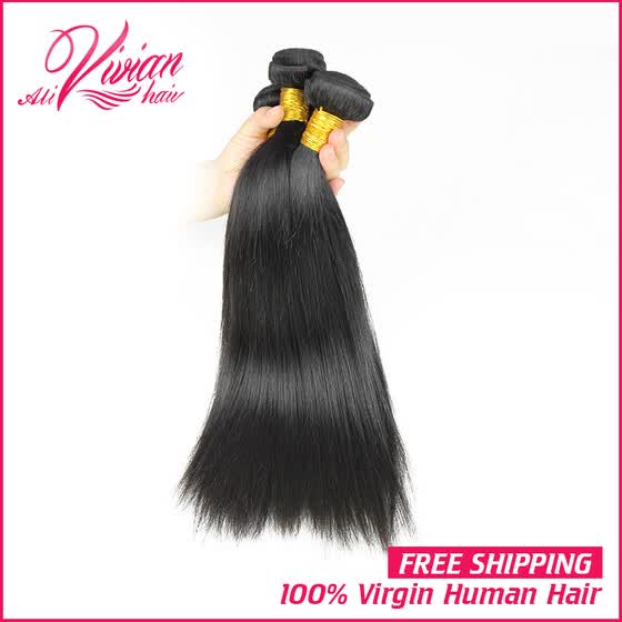 Shop Malaysian Virgin Hair 3 Bundles 8a Malaysian Straight Hair