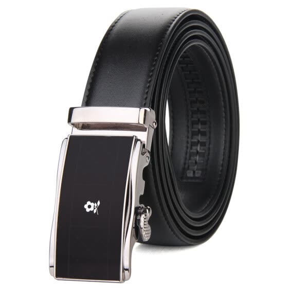 Shop Monster (MONTAGUT) belt male leather automatic buckle simple ...