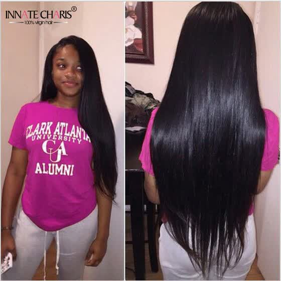 Shop Innate Charis Malaysian Virgin Human Hair 4 Bundles Straight