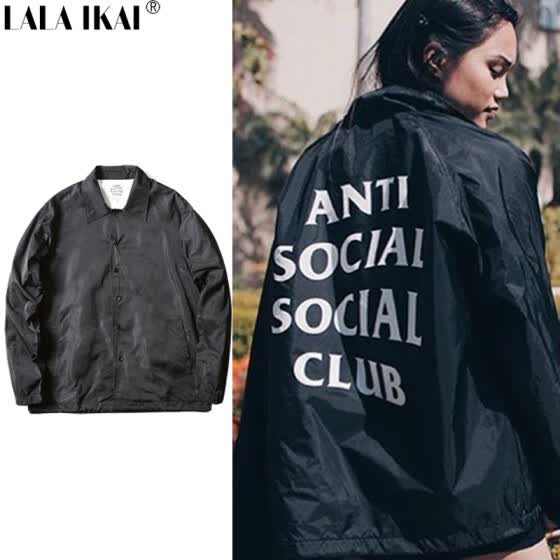 anti social social club windbreaker